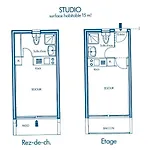 2 Couchages Port Naturisme Pl010-325 루케이트