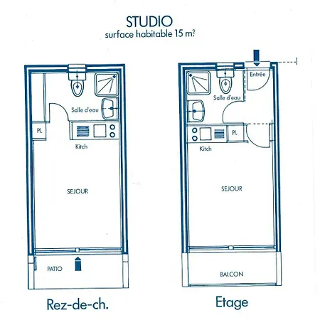 2 Couchages Port Naturisme Pl010-325 Leucate